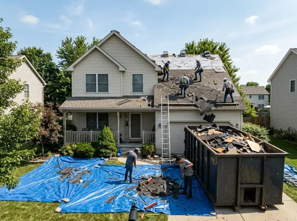 roof-replacement-debris-remova-004 — frequently asked questions, Cheapest Dumpster Rentals in Indian Harbour Beach, FL